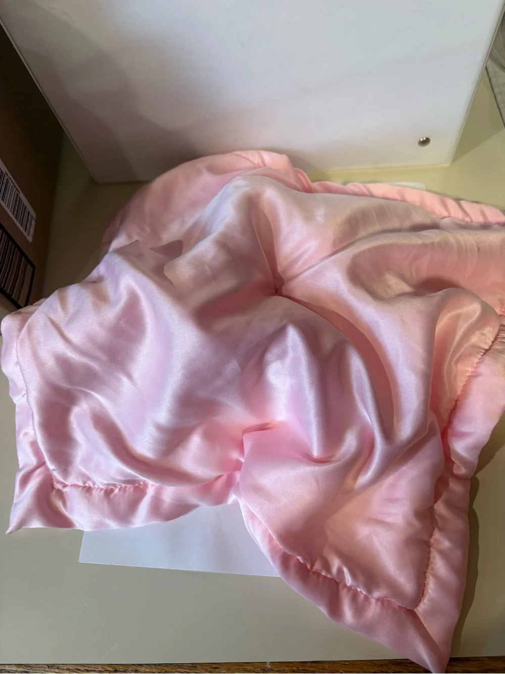 Carter's White and Pink Unicorn Lovey Plush baby security blanket